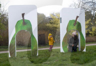 The Very Hungry Caterpillar trail at Wakehurst, Sussex