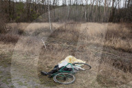 Death on the road in Bucha, Kiev, Ukraine - 02 Apr 2022
