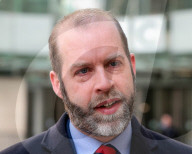 Jonathan Reynolds outside BBC following the Sunday Morning Show.