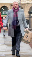 Boris Becker Arrives at Southwark Crown Court.