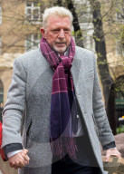 Boris Becker Arrives at Southwark Crown Court.