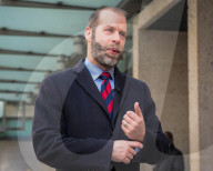 Jonathan Reynolds outside BBC following the Sunday Morning Show.