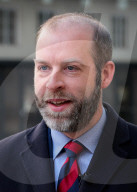 Jonathan Reynolds outside BBC following the Sunday Morning Show.