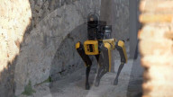 FEATURE - Roboterhund hilft bei der Bewachung der antiken römischen Ruinen von Pompeji
