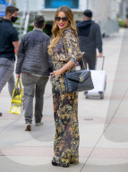 Sofia Vergara in an Animal Print Jumpsuit