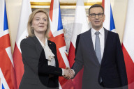 Foreign Secretary Liz Truss meets Poland PM Morawiecki