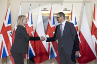 Foreign Secretary Liz Truss meets Poland PM Morawiecki
