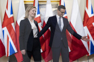Foreign Secretary Liz Truss meets Poland PM Morawiecki