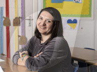 London’s largest Ukrainian school is a lifeline for displaced children craving normality.