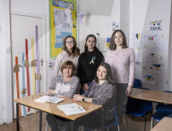 London’s largest Ukrainian school is a lifeline for displaced children craving normality.