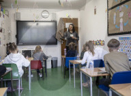 London’s largest Ukrainian school is a lifeline for displaced children craving normality.