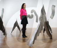 Rosemarie Castoro's Working Out exhibition at Thaddaeus Ropac gallery, London