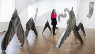 Rosemarie Castoro's Working Out exhibition at Thaddaeus Ropac gallery, London