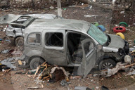 NEWS - Ukraine-Krieg: Borodjanka - Zerstörte Stadt nach der Besetzung durch die Russen