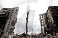 NEWS - Ukraine-Krieg: Borodjanka - Zerstörte Stadt nach der Besetzung durch die Russen