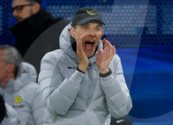 FUSSBALL - Verärgerter Chelsea-Trainer Thomas Tuchel bei der CL-Niederlage gegen Real Madrid