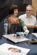 Mind-blowing’: Ai-Da becomes first robot to paint like an artist