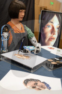 Mind-blowing’: Ai-Da becomes first robot to paint like an artist