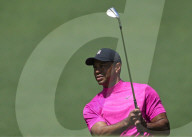 GOLF - Tiger Woods am ersten Tag des Masters-Golfturniers in Augusta