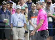 GOLF - Tiger Woods am ersten Tag des Masters-Golfturniers in Augusta