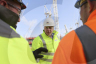 PM Boris Johnson & SoS BEIS Kwasi Kwarteng visit Hinkley point C