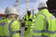 PM Boris Johnson & SoS BEIS Kwasi Kwarteng visit Hinkley point C