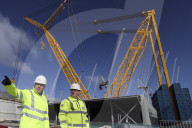 PM Boris Johnson & SoS BEIS Kwasi Kwarteng visit Hinkley point C