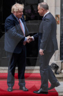 PM Johnson Greets President Andrzej Duda
