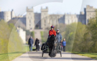 Gemeinsame Leidenschaft - Lady Louise fährt am 1. Todestag von Prinz mit der Kutsche in Windsor