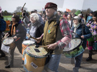 Extinction Rebellion spring campaign in Hyde Park, London