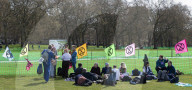 Extinction Rebellion spring campaign in Hyde Park, London