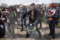 Extinction Rebellion spring campaign in Hyde Park, London