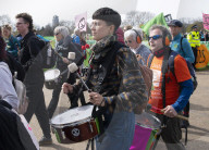 Extinction Rebellion spring campaign in Hyde Park, London