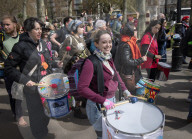 Extinction Rebellion spring campaign in Hyde Park, London