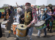 Extinction Rebellion spring campaign in Hyde Park, London