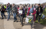 Extinction Rebellion spring campaign in Hyde Park, London