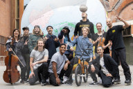 ISH Dance Collective. Elements of Freestyle outside the Peacock Theatre, London