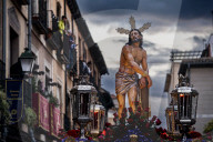 FEATURE - Spanien: Prozession während der Karwoche in Alcala de Henares