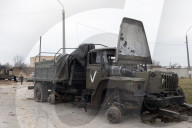 NEWS - Ukraine-Krieg:  Zerstörter Flughafen Gostomel, Lviv