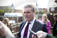Keir Starmer during a visit to the SARA Project