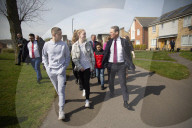 Keir Starmer during a visit to the SARA Project
