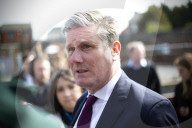 Keir Starmer during a visit to the SARA Project