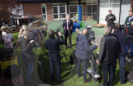 Keir Starmer during a visit to the SARA Project