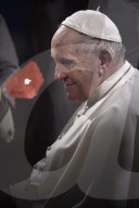NEWS -  Papst Franziskus während der Kreuzweg-Prozession in Rom