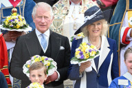 Charles und Camilla beim Royal Maundy Service in der St George's Chapel