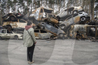 NEWS - Ukraine-Krieg: Zerstörungen in Irpin und Borodianka