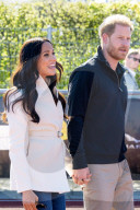 ROYALS - Prinz Harry und Meghan Marklebei den Invictus Games im Zuiderpark in Den Haag