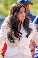 ROYALS - Prinz Harry und Meghan Marklebei den Invictus Games im Zuiderpark in Den Haag