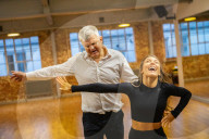Adrian Chiles’s Christmas Strictly diary: Unused to my tight outfit, I did not get low enough for the lift ...