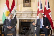 Prime Minister Boris Johnson meets Kurdistan PM Masrour Barzani